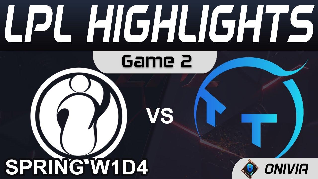 IG vs TT Highlights Game 2 LPL Spring Season 2022 W1D4 Invictus Gaming vs ThunderTalk Gaming by Oniv thumbnail