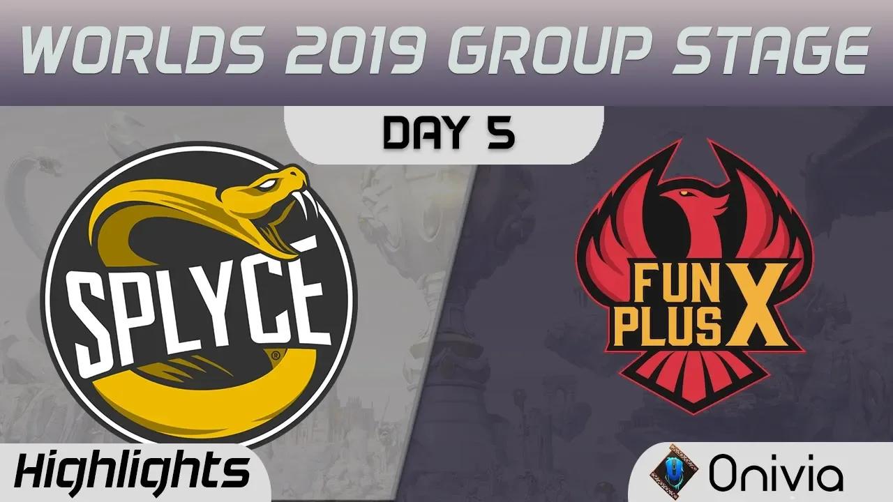 SPY vs FPX Highlights Worlds 2019 Main Event Group Stage Splyce vs FunPlus Phoenix by Onivia thumbnail