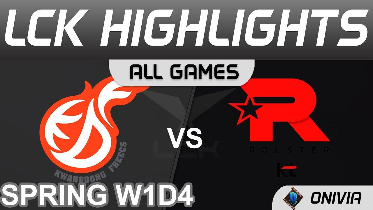 KDF vs KT Highlights ALL GAMES LCK Spring Season 2022 W1D4 Kwangdong Freecs vs KT Rolster by Onivia thumbnail