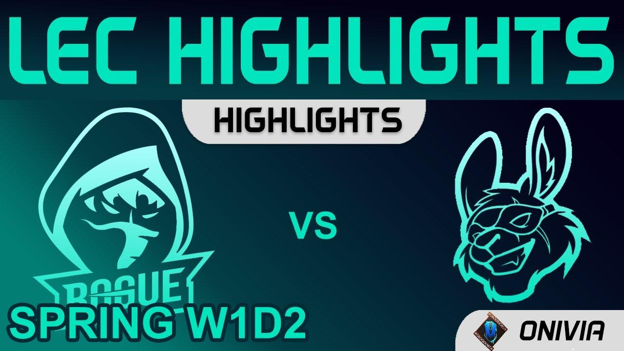 RGE vs MSF Highlights LEC Spring Season 2022 W1D2 Rogue vs Misfits Gaming by Onivia thumbnail