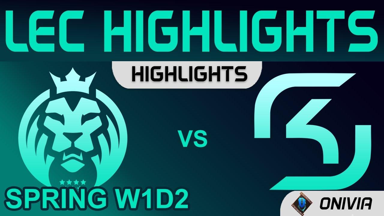 MAD vs SK Highlights LEC Spring Season 2022 W1D2 MAD Lions vs SK Gaming by Onivia thumbnail