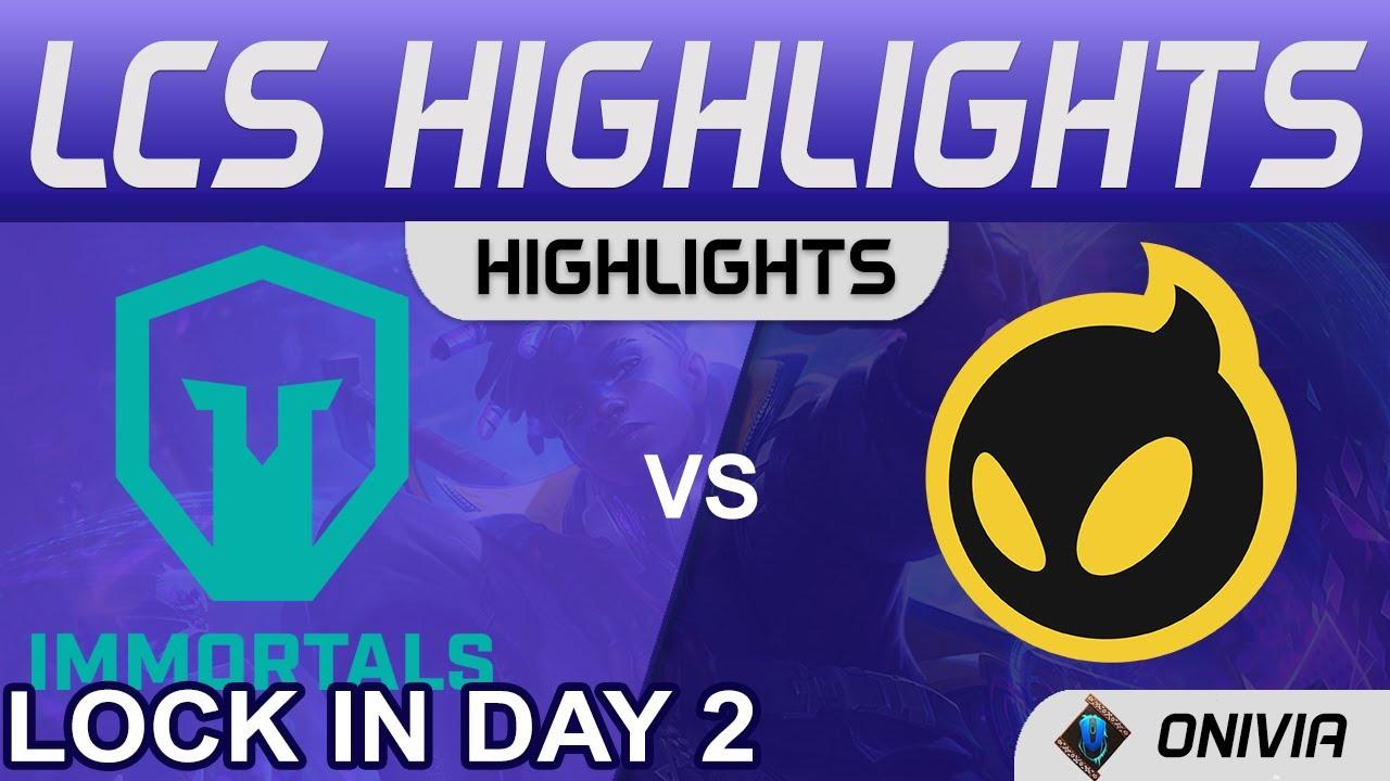 IMT vs DIG Highlights LCS Lock In 2022 Day 2 Immortals vs Dignitas by Onivia thumbnail