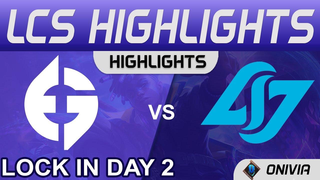 EG vs CLG Highlights LCS Lock In 2022 Day 2 Evil Geniuses vs Conter Logic Gaming by Onivia thumbnail