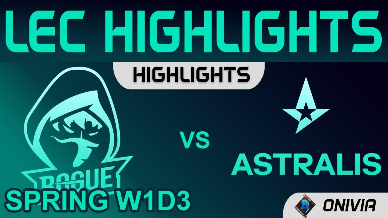 RGE vs AST Highlights LEC Spring Season 2022 W1D3 Rogue vs Astralis by Onivia thumbnail