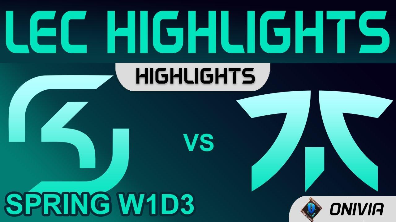 SK vs FNC Highlights LEC Spring Season 2022 W1D3 SK Gaming vs Fnatic by Onivia thumbnail