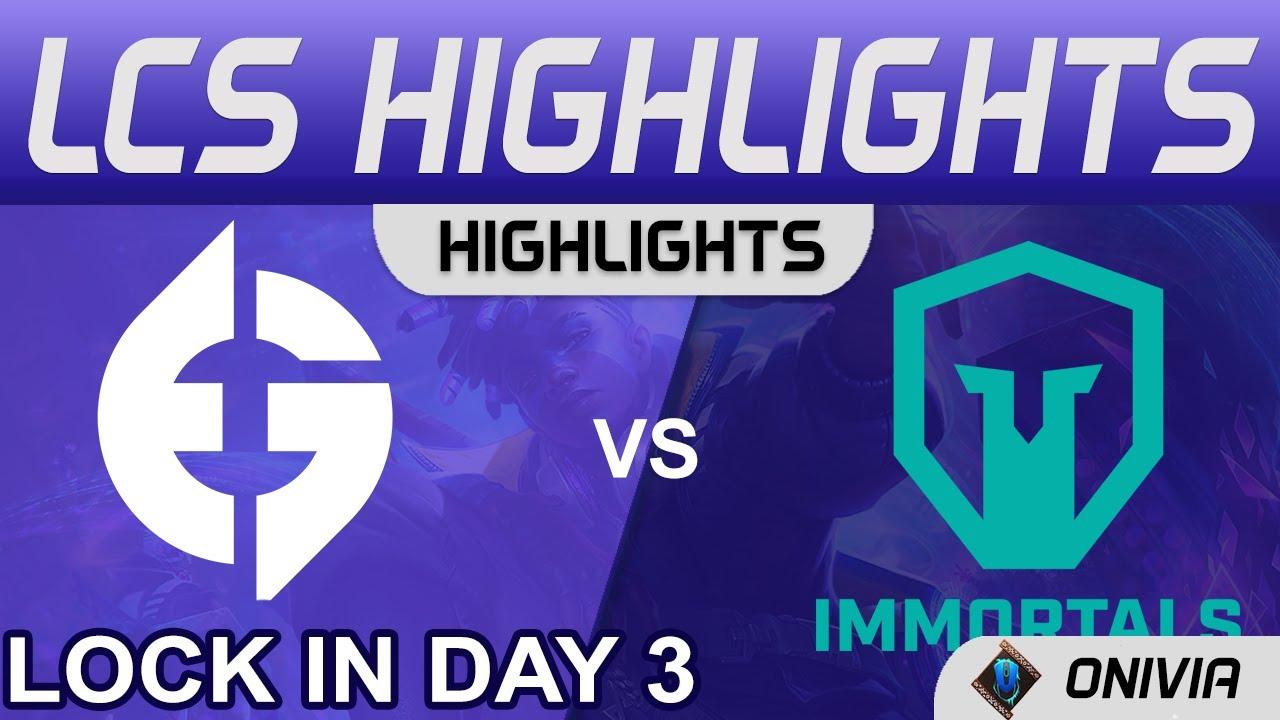 EG vs IMT Highlights LCS Lock In 2022 Day 3 Evil Geniuses vs Immortals by Onivia thumbnail