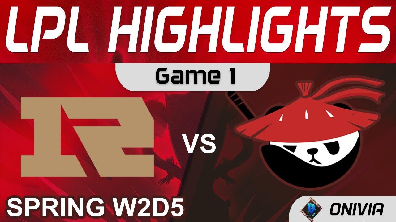 RNG vs AL Highlights Game 1 LPL Spring Season 2022 W2D5 Royal Never Give Up vs Anyone's Legend by On thumbnail