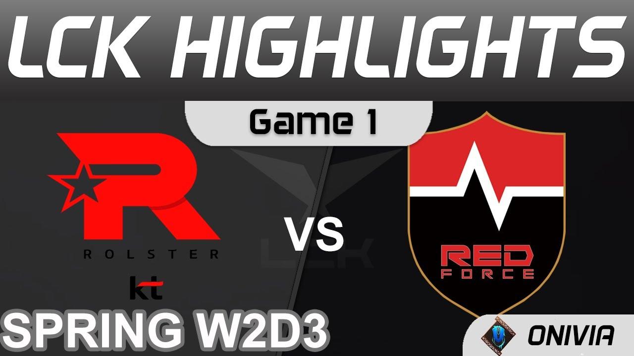 KT vs NS Highlights Game 1 LCK Spring Season 2022 W2D3 KT Rolster vs Nongshim RedForce by Onivia thumbnail