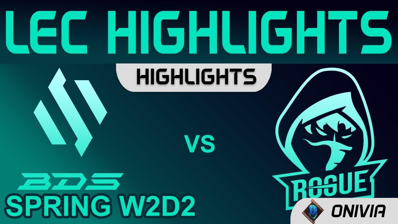 BDS vs RGE Highlights LEC Spring Season 2022 W2D2 Team BDS vs Rogue by Onivia thumbnail