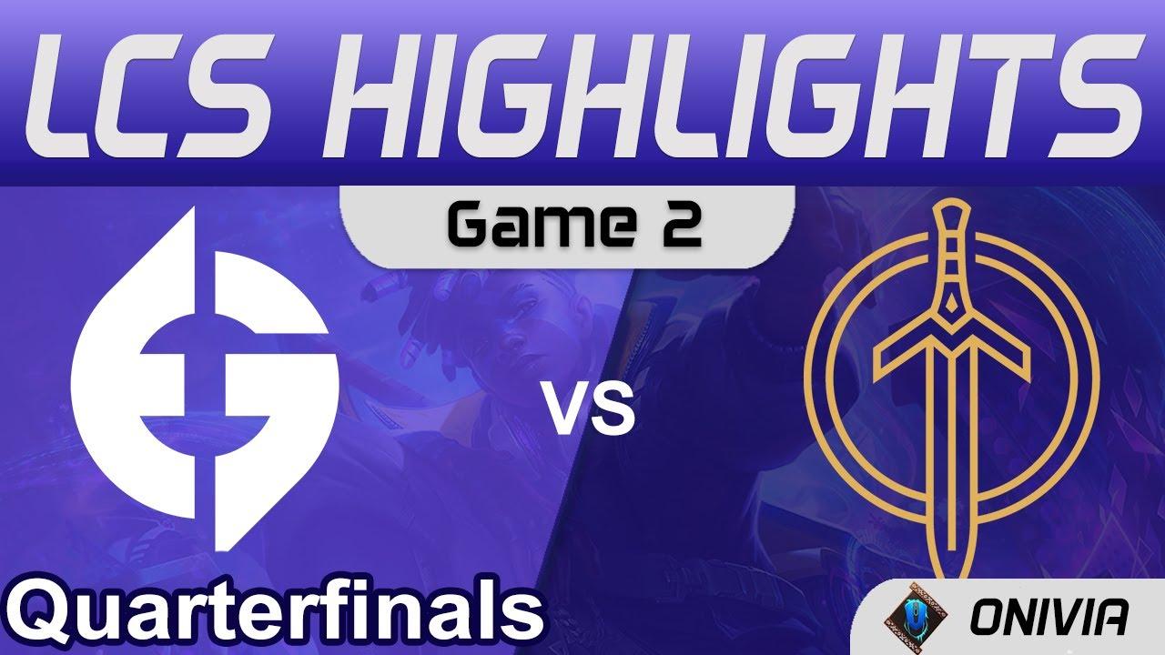 EG vs GG Highlights Game 2 LCS Lock In Quarterfinals 2022 Evil Geniuses vs Golden Guardians by Onivi thumbnail