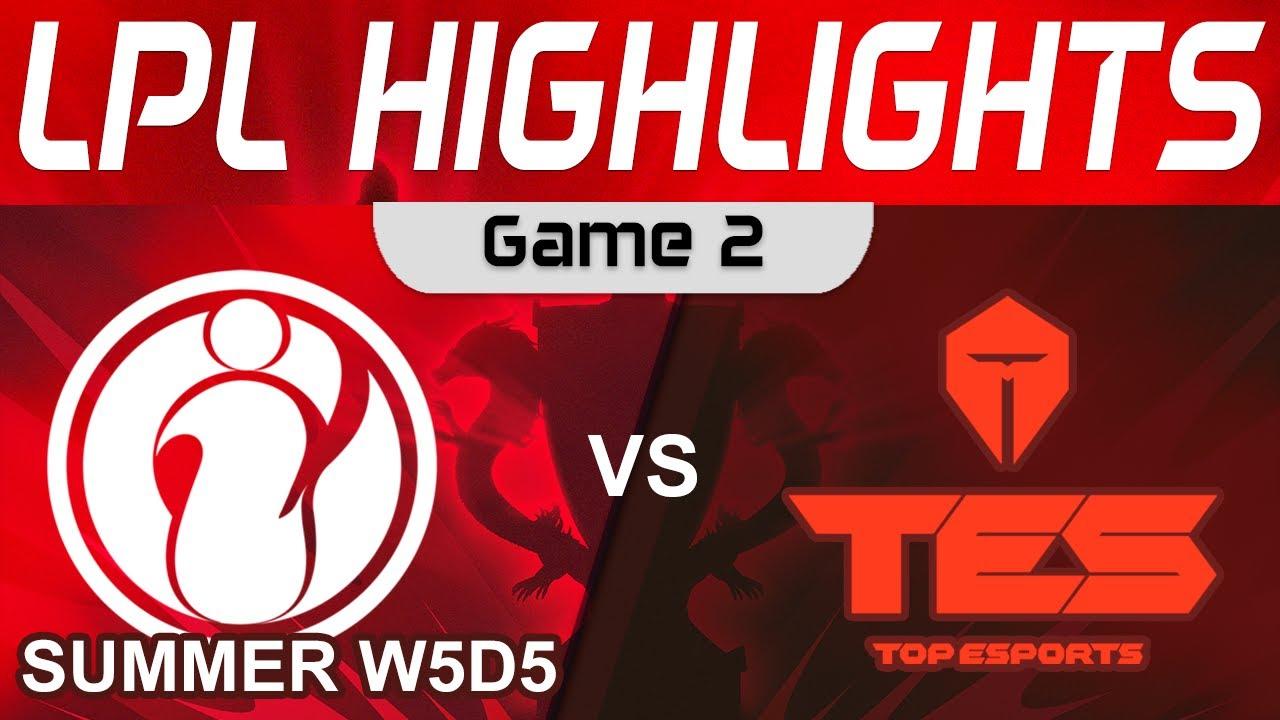 IG vs TES Highlights Game 2 LPL Summer Season 2023 W5D5 Invictus Gaming vs Top Esports by Onivia thumbnail