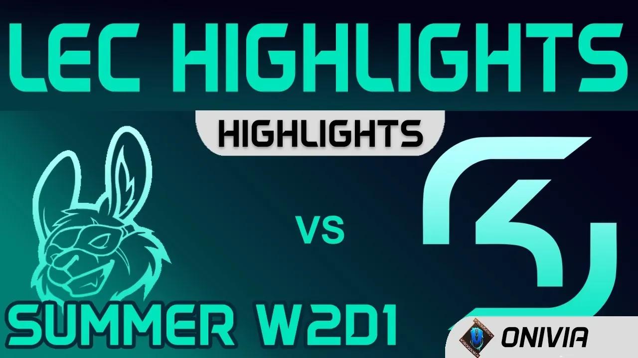 MSF vs SK Highlights Summer W2D1 LEC Summer 2020 Misfits Gaming vs SK Gaming by Onivia thumbnail