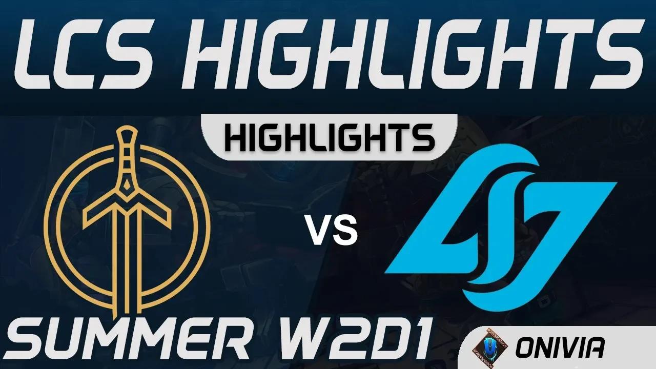 GG vs CLG Highlights LCS Summer 2020 W2D1 Golden Guardians vs Counter Logic Gaming by Onivia thumbnail