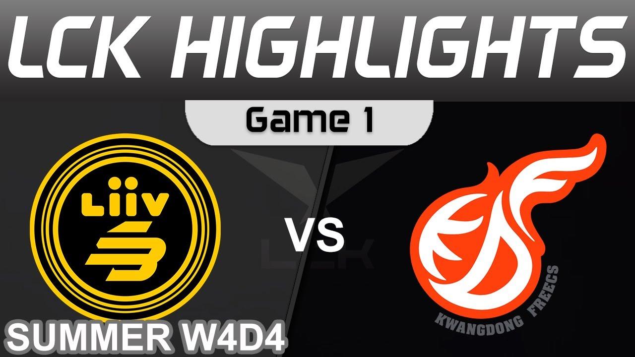 LSB vs KDF Highlights Game 1 LCK Summer Season 2023 W4D4 Liiv SANDBOX vs Kwangdong Freecs by Onivia thumbnail