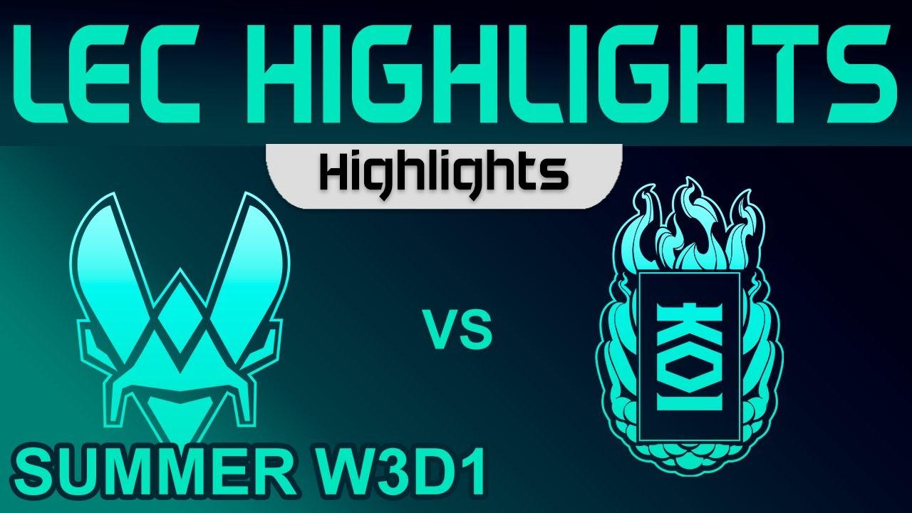 VIT vs KOI Highlights LEC Summer Season 2023 W3D1 Team Vitality vs KOI by Onivia thumbnail