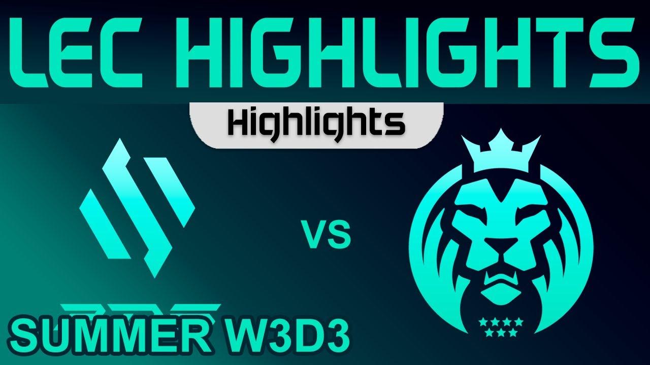 BDS vs MAD Highlights LEC Summer Season 2023 W3D3 Team BDS vs MAD Lions by Onivia thumbnail