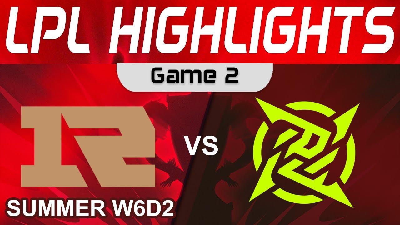 RNG vs NIP Highlights Game 2 LPL Spring Season 2023 W6D2 Royal Never Give Up vs Ninjas in Pyjamas thumbnail