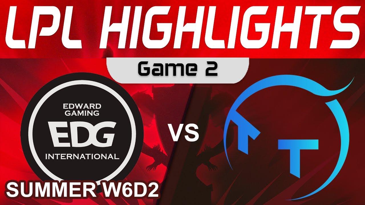 EDG vs TT Highlights Game 2 LPL Spring Season 2023 W6D2 EDward Gaming vs TT Gaming by Onivia thumbnail