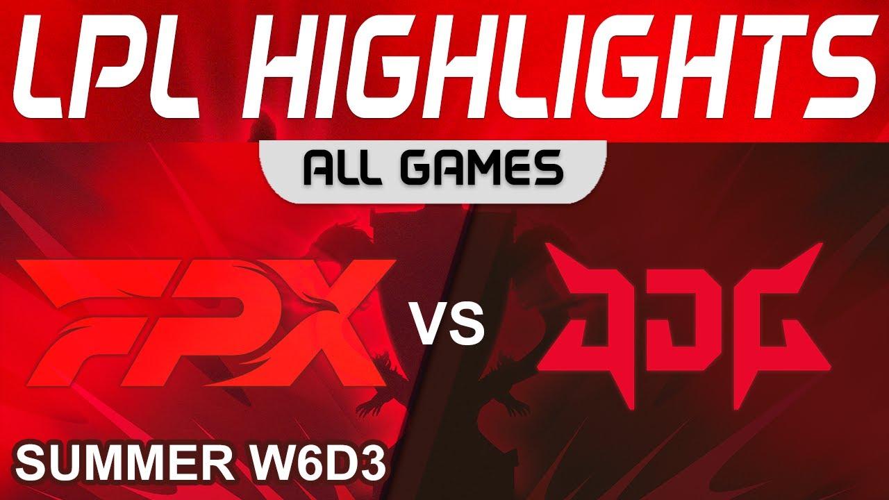 FPX vs JDG Highlights ALL GAMES LPL Summer Season 2023 W6D3 FunPlus Phoenix vs JD Gaming by Onivia thumbnail