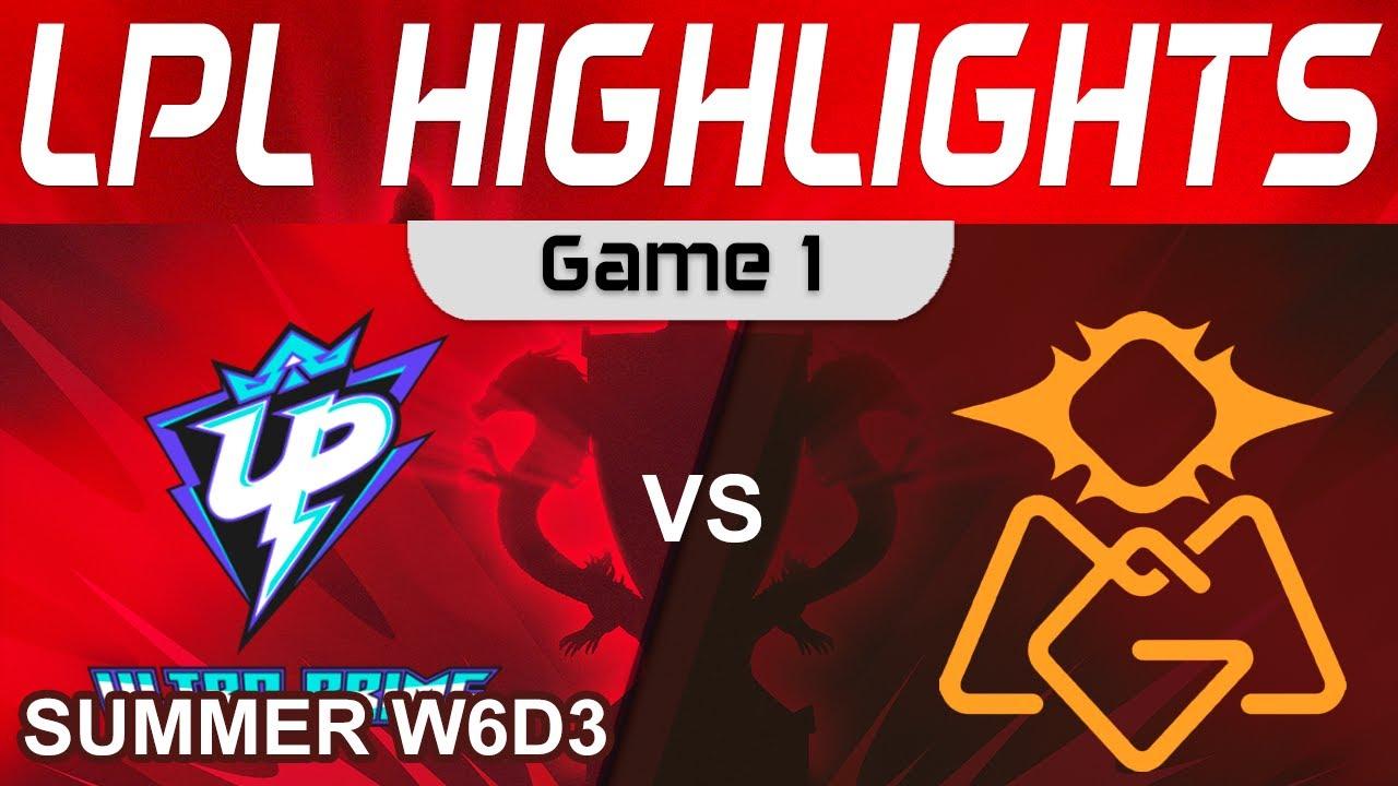 UP vs OMG Highlights Game 1 LPL Summer Season 2023 W6D3 Ultra Prime vs Oh My God by Onivia thumbnail