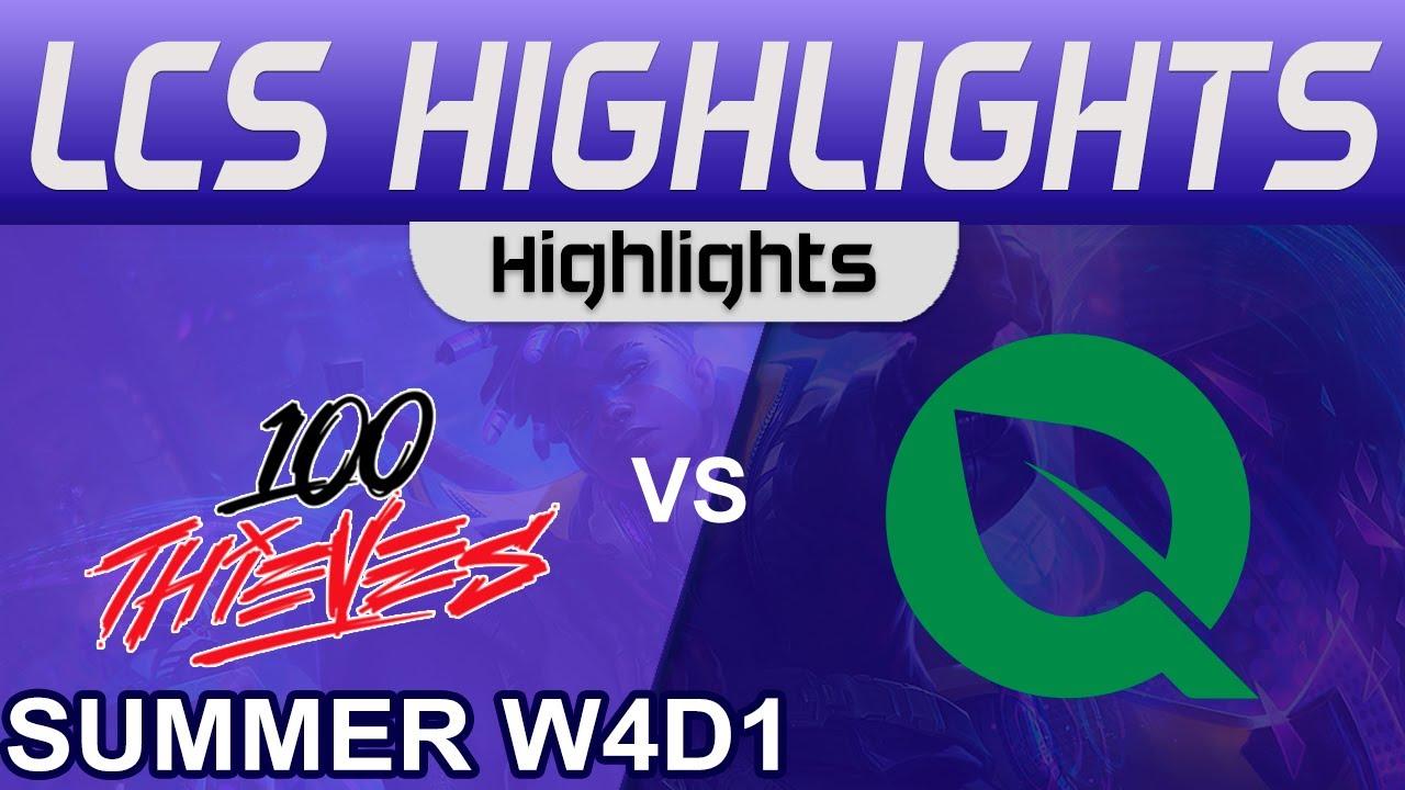 100 vs FLY Highlights LCS Summer Season 2023 W4D1 100 Thieves vs FlyQuest by Onivia thumbnail