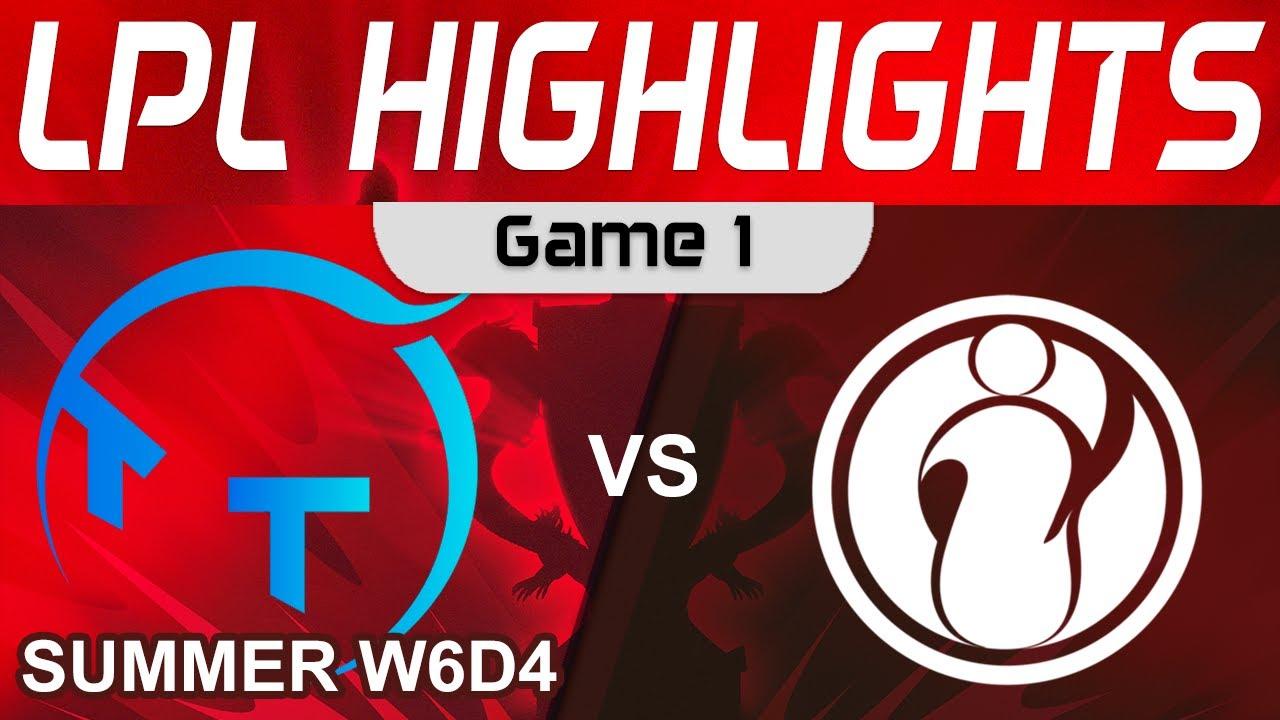 TT vs IG Highlights Game 1 LPL Summer Season 2023 W6D4 ThunderTalk Gaming vs Invictus Gaming thumbnail