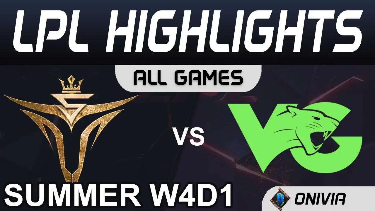 V5 vs VG Highlights ALL GAMES LPL Summer Season 2020 W4D1 Victory Five vs Vici Gaming by Onivia thumbnail