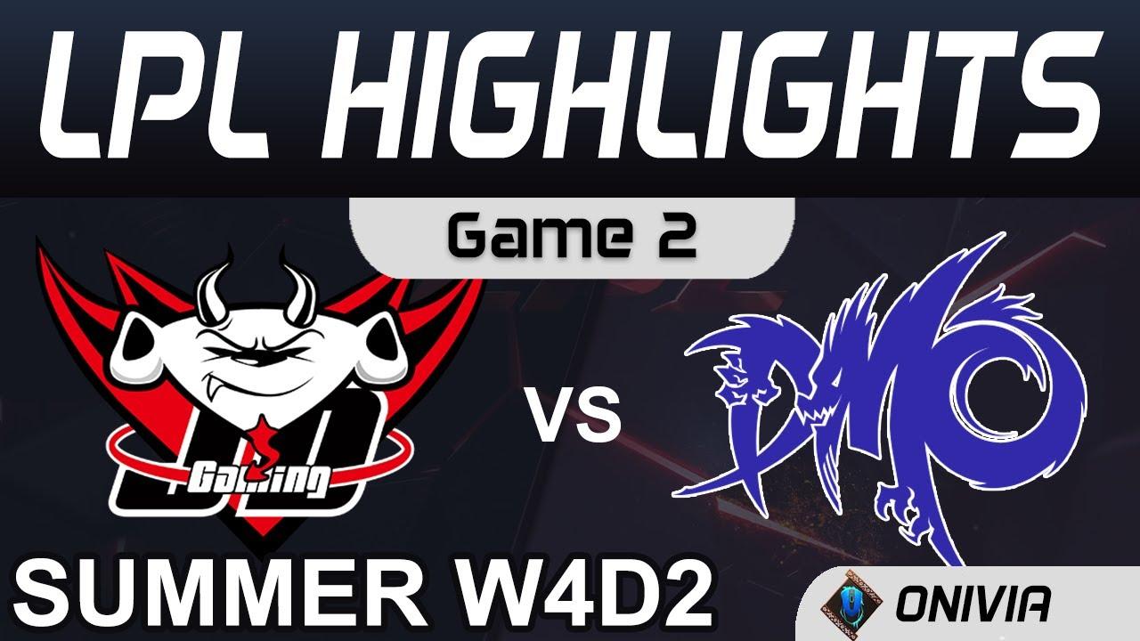 JDG vs DMO Highlights Game 2 LPL Summer Season 2020 W4D2 JD Gaming vs Dominus Esports by Onivia thumbnail