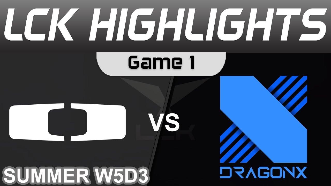 DK vs DRX Highlights Game 1 LCK Summer Season 2023 W5D3 Dplus KIA vs DRX by Onivia thumbnail