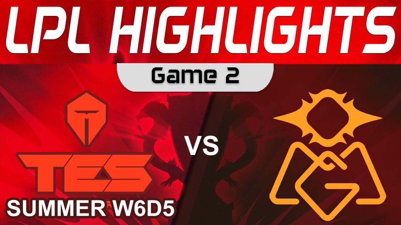 TES vs OMG Highlights Game 2 LPL Summer Season 2023 W6D5 Top Esports vs Oh My God by Onivia thumbnail