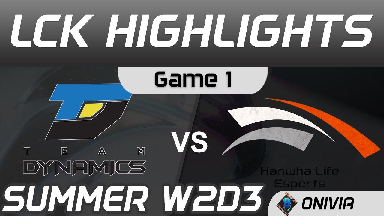 DYN vs HLE Highlights Game 1 LCK Summer Season 2020 W2D3 Team Dynamics vs Hanwha Life by Onivia thumbnail