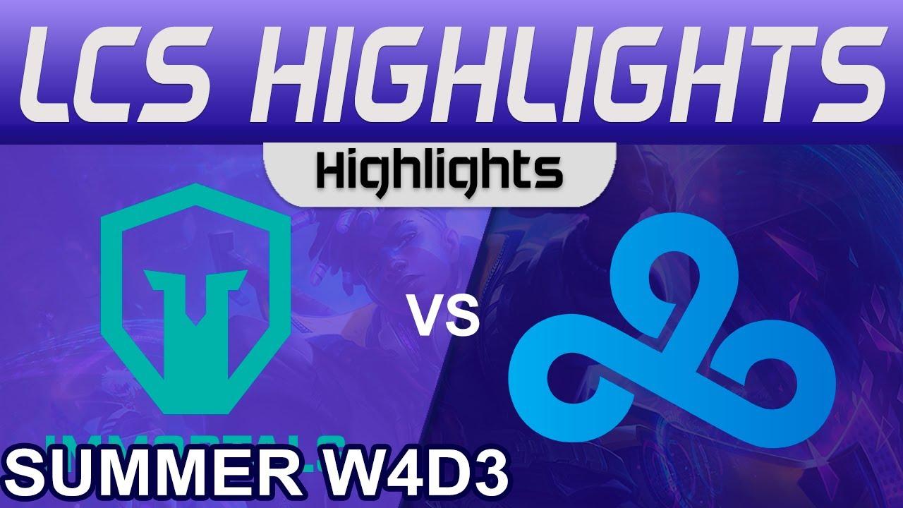 IMT vs C9 Highlights LCS Summer Season 2023 W4D3 Immortals vs Cloud9 by Onivia thumbnail