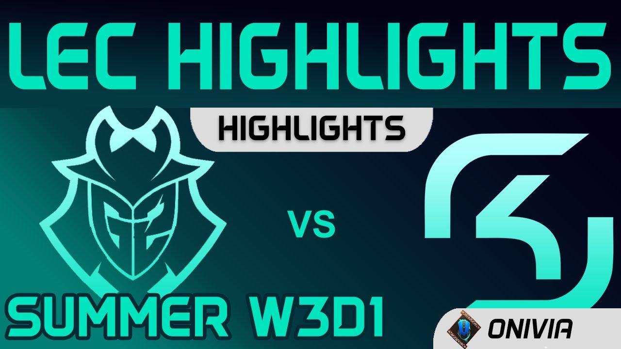 G2 vs SK Highlights Summer W3D1 LEC Summer 2020 G2 Esports vs SK Gaming by Onivia thumbnail