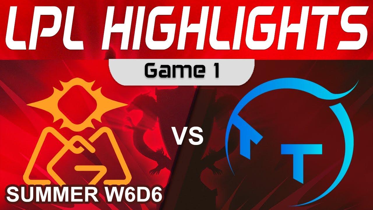 OMG vs TT Highlights Game 1 LPL Summer Season 2023 W6D6 Oh My God vs ThunderTalk Gaming by Onivia thumbnail