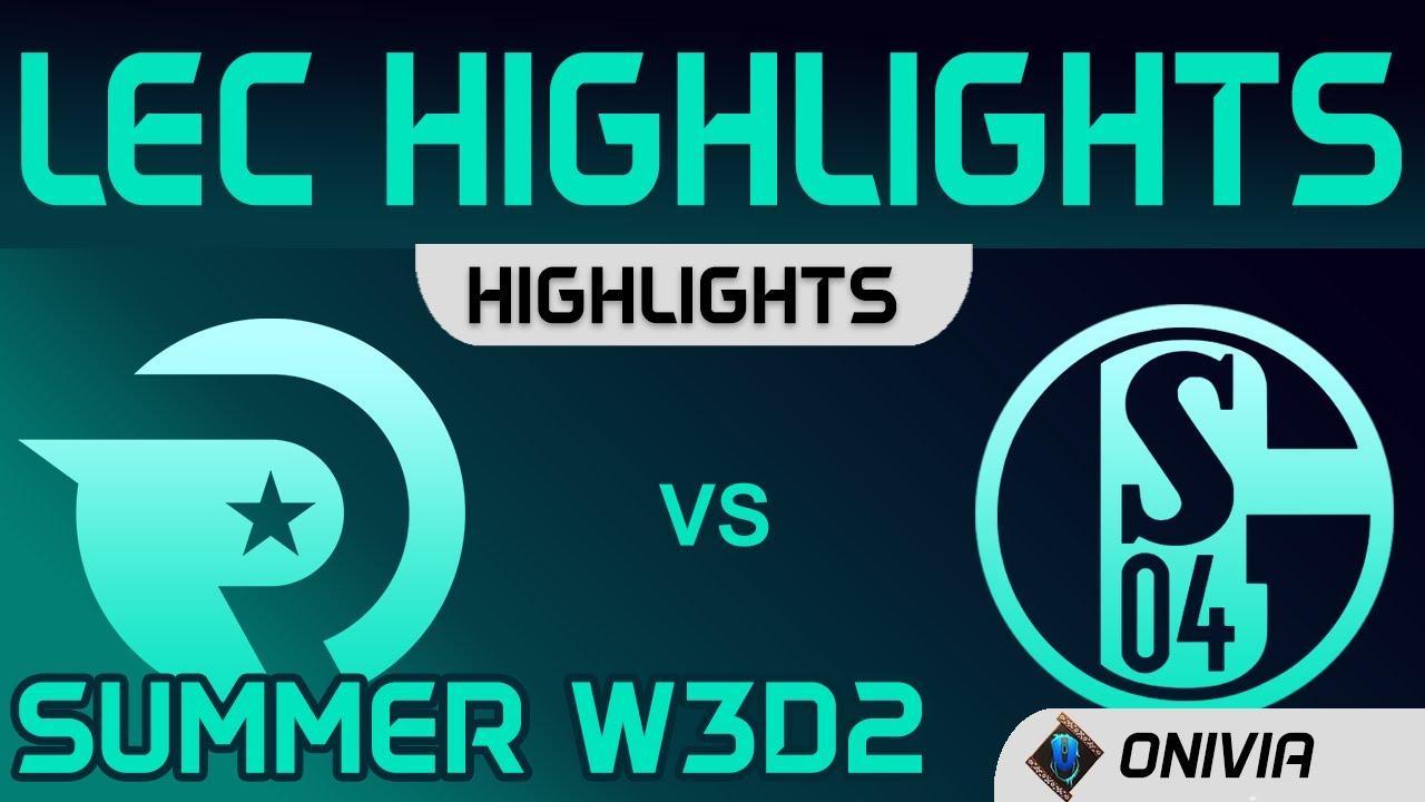 OG vs S04 Highlights Summer W3D2 LEC Summer 2020 Origen vs FC Schalke 04 Esports by Onivia thumbnail