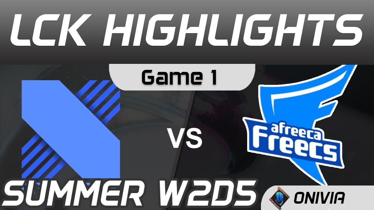 DRX vs AF Highlights Game 1 LCK Summer Season 2020 W2D5 KT DRX vs Afreeca Freecs by Onivia thumbnail