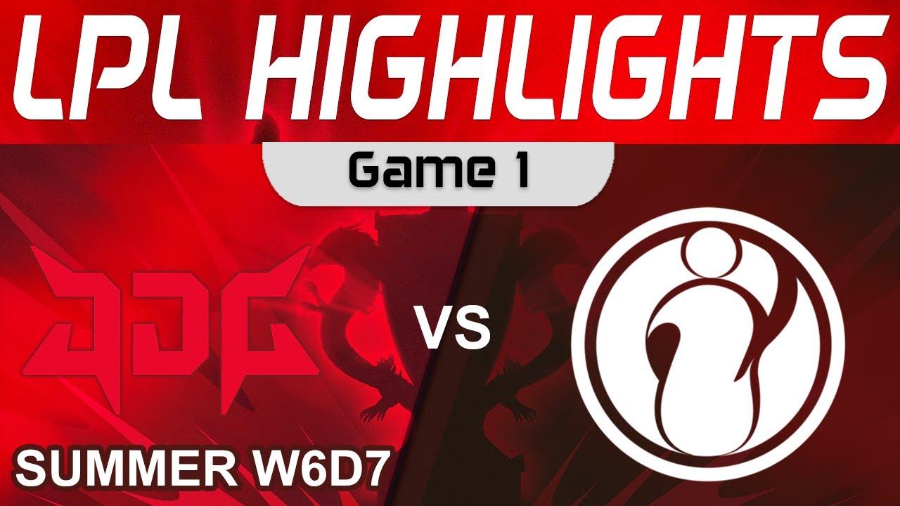 JDG vs IG Highlights Game 1 LPL Summer Season 2023 W6D7 JD Gaming vs Invictus Gaming by Onivia thumbnail