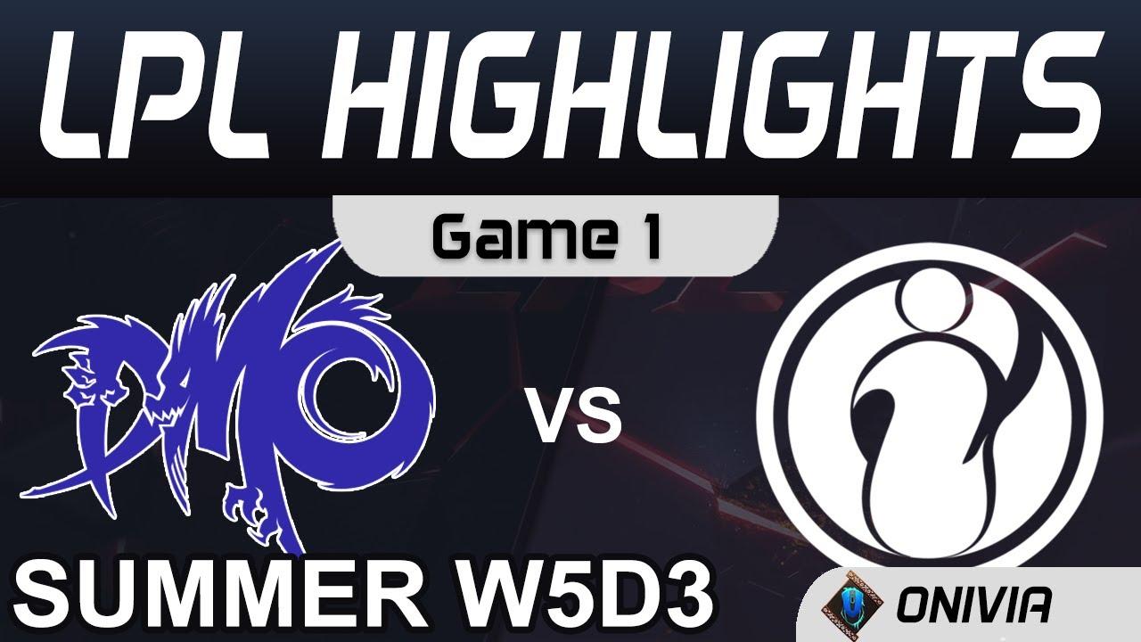 DMO vs IG Highlights Game 1 LPL Summer Season 2020 W5D3 Dominus Esports vs Invictus Gaming by Onivia thumbnail