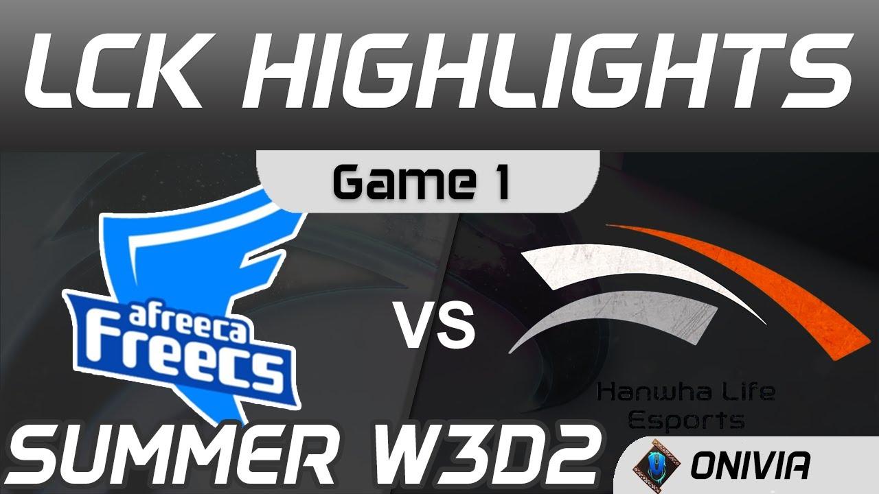 AF vs HLE Highlights Game 1 LCK Summer Season 2020 W3D2 Afreeca Freecs vs Hanwha Life by Onivia thumbnail