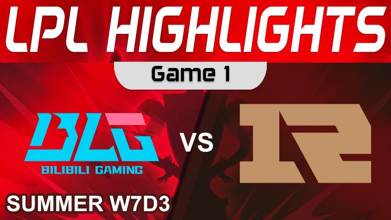 BLG vs RNG Highlights Game 1 LPL Summer Season 2023 W7D3 Bilibili Gaming vs Royal Never Give Up thumbnail