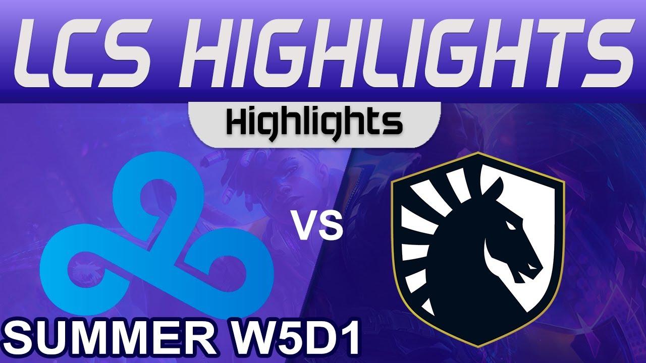 C9 vs TL Highlights LCS Summer Season 2023 W5D1 Cloud9 vs Team Liquid by Onivia thumbnail