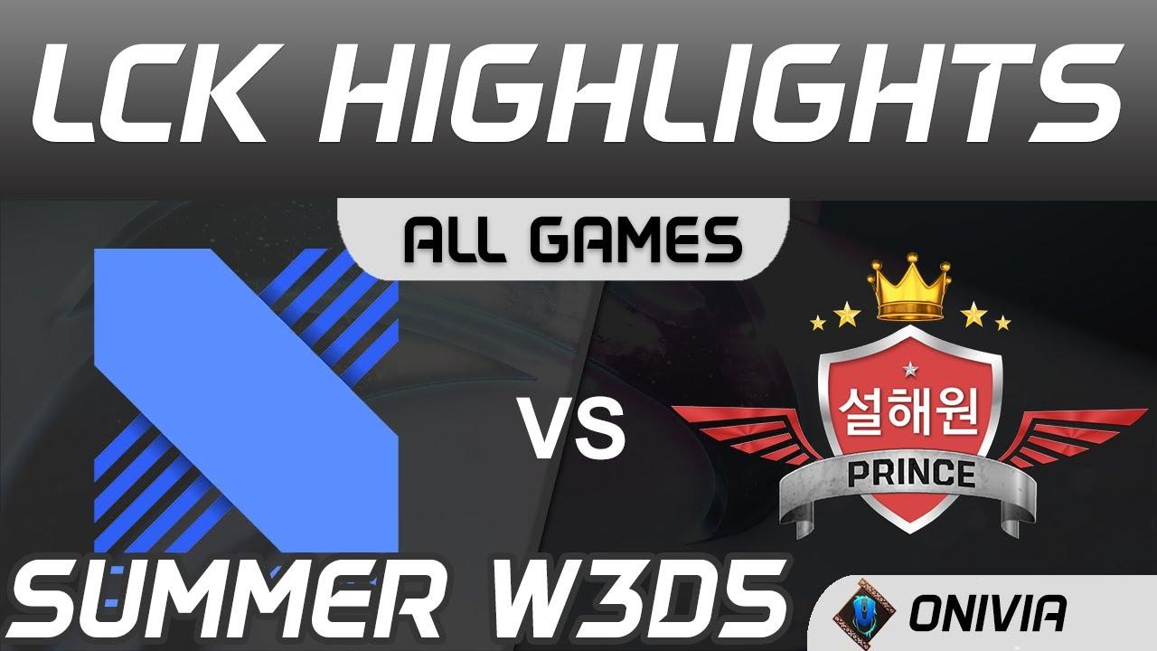 DRX vs SP Highlights ALL GAMES LCK Summer Season 2020 W3D5 DRX vs SeolHaeOne Prince by Onivia thumbnail