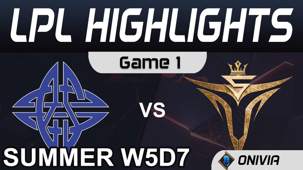 ES vs V5 Highlights Game 1 LPL Summer Season 2020 W5D7 eStar vs Victory Five by Onivia thumbnail