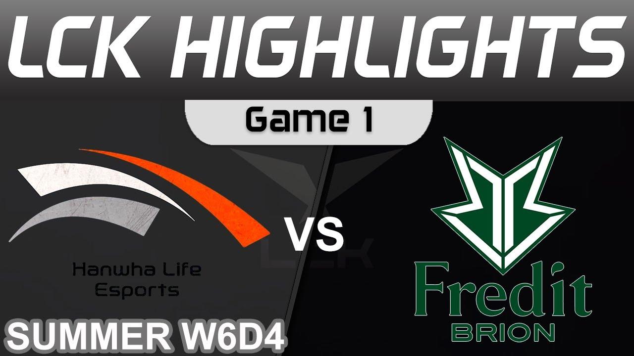 HLE vs BRO Highlights Game 1 LCK Summer Season 2023 W6D4 Hanwha Life Esports vs OKSavingsBank BRION thumbnail