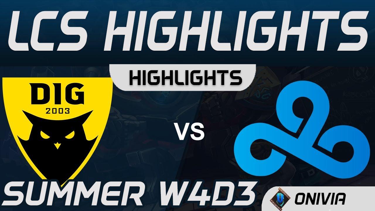 DIG vs C9 Highlights LCS Summer 2020 W4D3 Dignitas vs Cloud9 by Onivia thumbnail