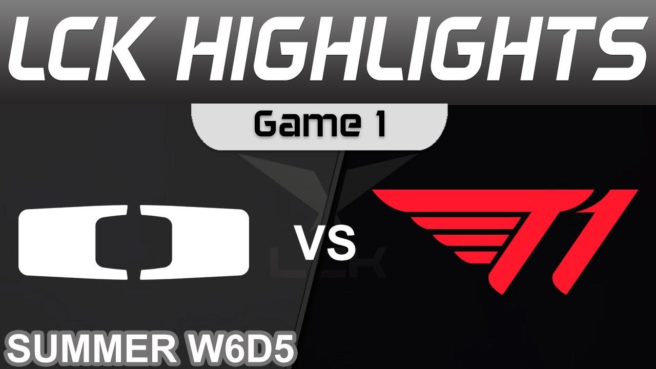 DK vs T1 Highlights Game 1 LCK Summer Season 2023 W6D5 Dplus KIA vs T1 by Onivia thumbnail