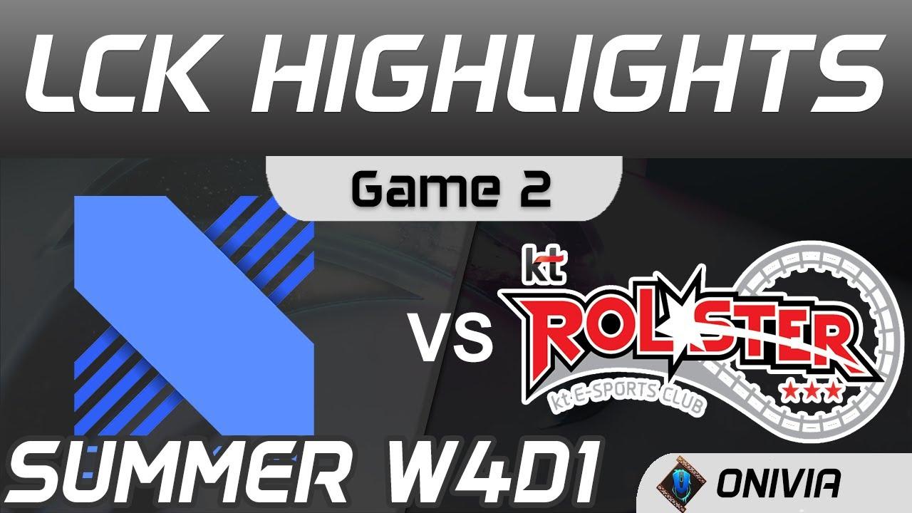 DRX vs KT Highlights Game 2 LCK Summer Season 2020 W4D1 DragonX vs KT Rolster by Onivia thumbnail