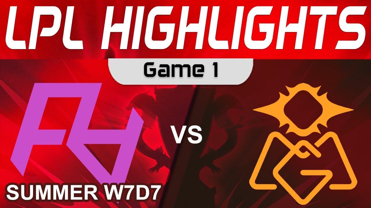 RA vs OMG Highlights Game 1 LPL Summer Season 2023 W7D7 Rare Atom vs Oh My God by Onivia thumbnail