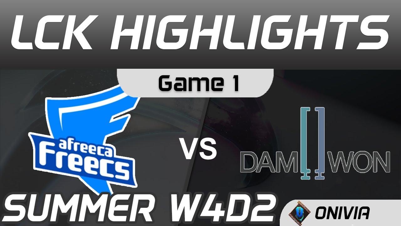 AF vs DWG Highlights Game 1 LCK Summer Season 2020 W4D2 Afreeca Freecs vs DAMWON Gaming by Onivia thumbnail