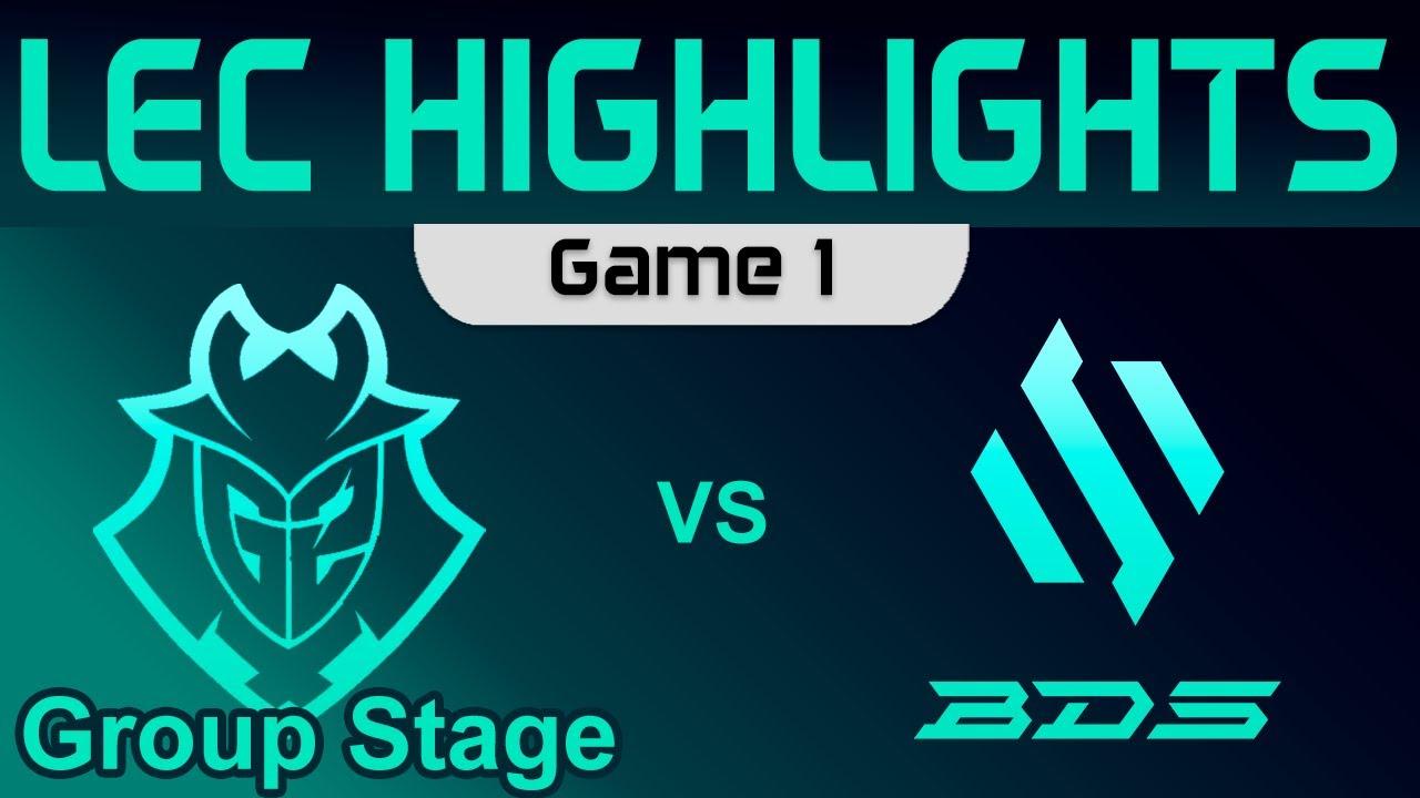 G2 vs BDS Game 1 Highlights LEC Group Stage A 2023 G2 Esports vs Team BDS by Onivia thumbnail